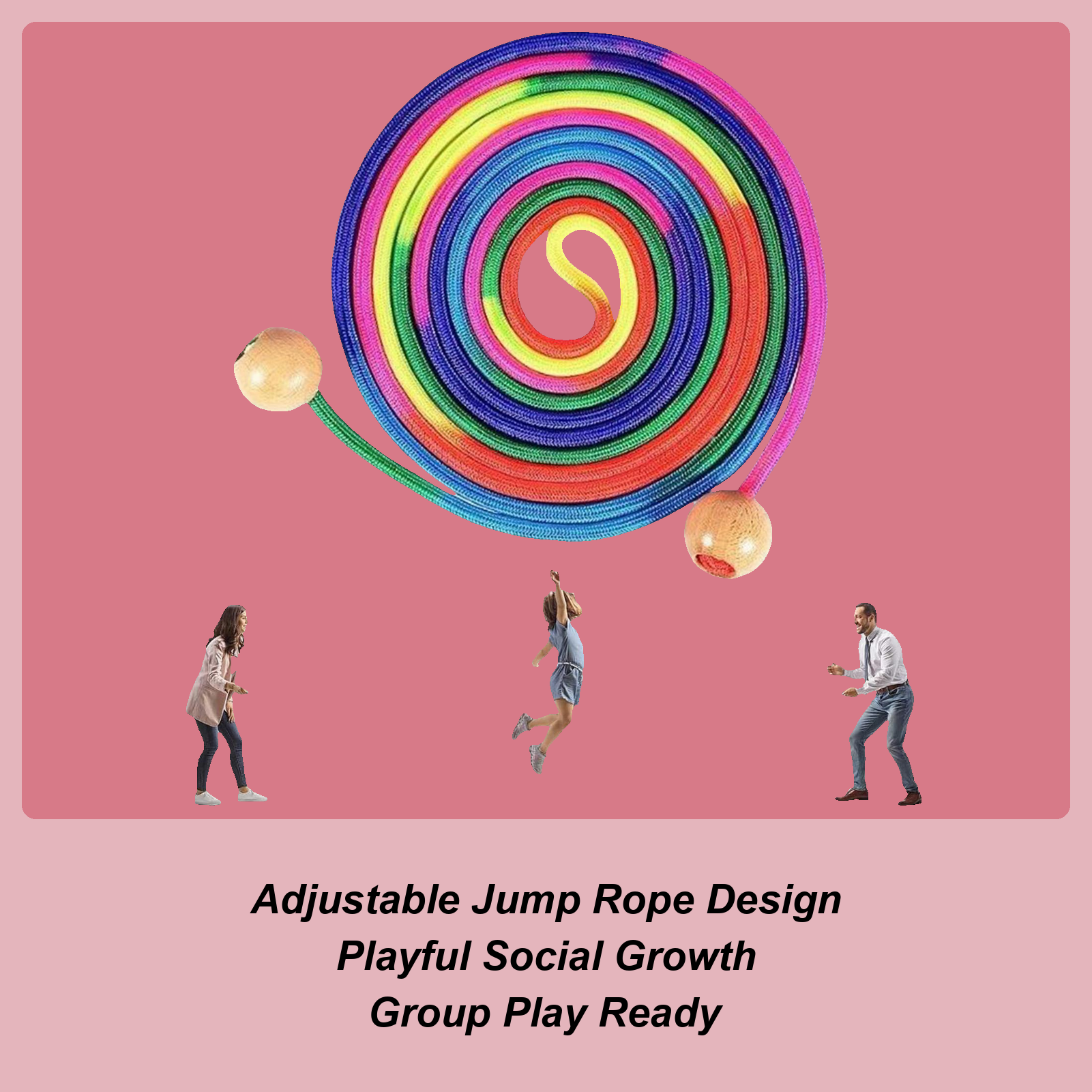 Speed Skipping Rope - 1pcs 5m Children Group Skipping Rope