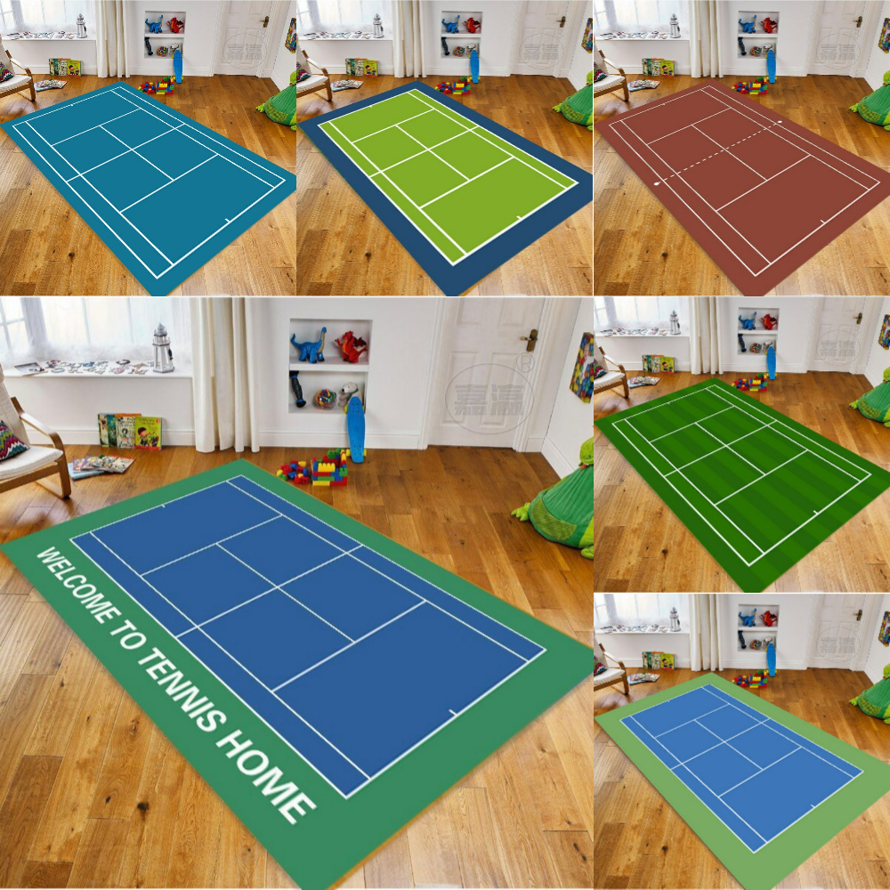 Outdoor Sport Live - Tennis Sport Tennis Court Pattern Carpet