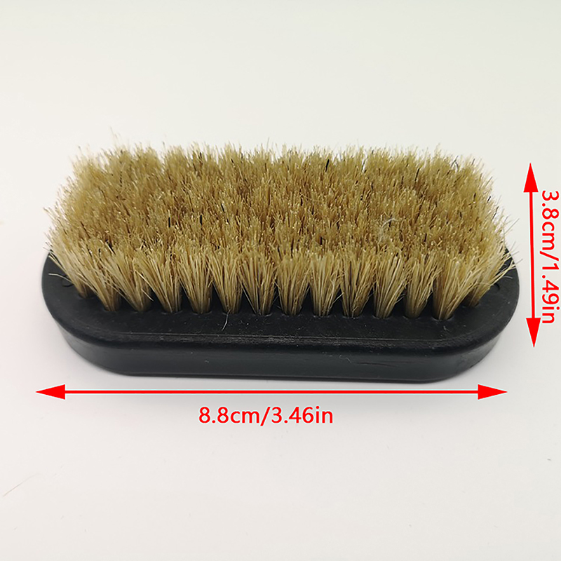 Brushing Boot Horse - Shoe Polish Brush Leather Pig Hair