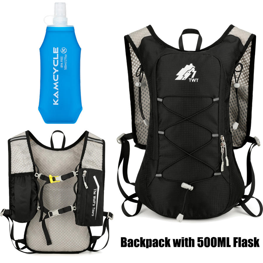 Trail Running Vest - Running Vestwith 500ML Soft Flask, Running