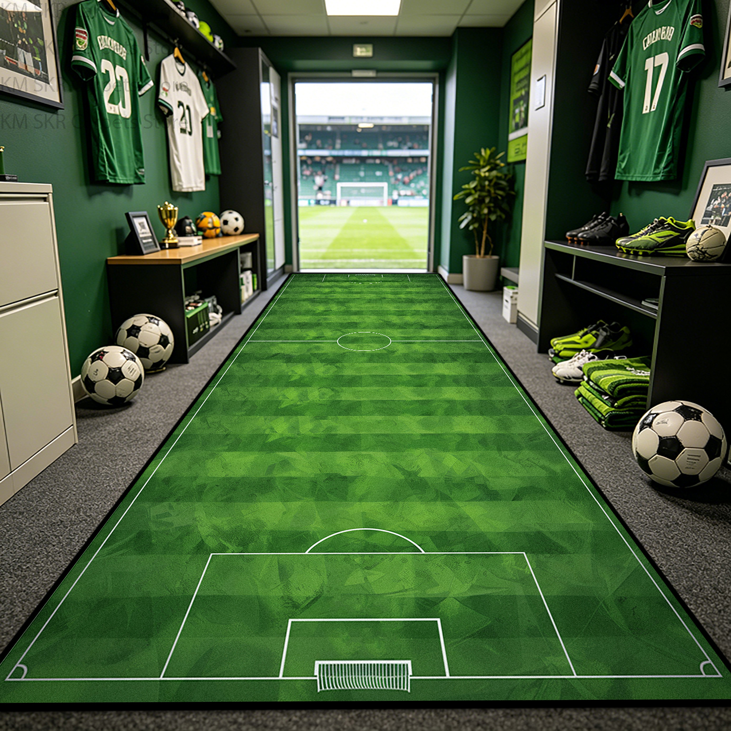 Outdoor Sport Live - 3D Football Field Sport Style Aisle