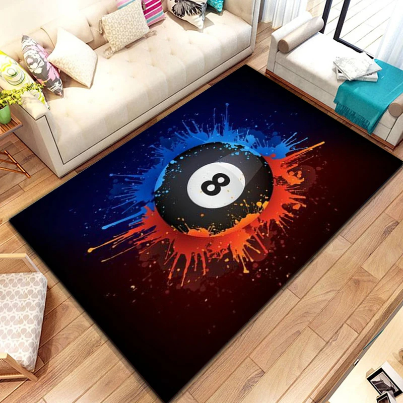 Billiards Area Rug, Ball Game  - Outdoor Sport Live review and price