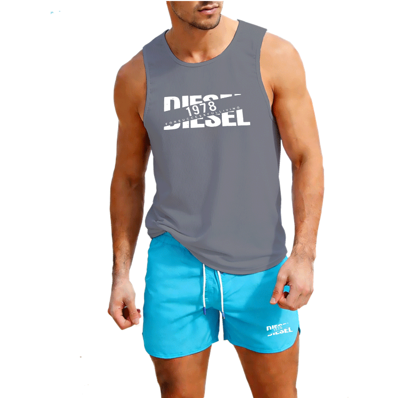 Summer Casual Trendy Tank Set  - Outdoor Sportswear review and price