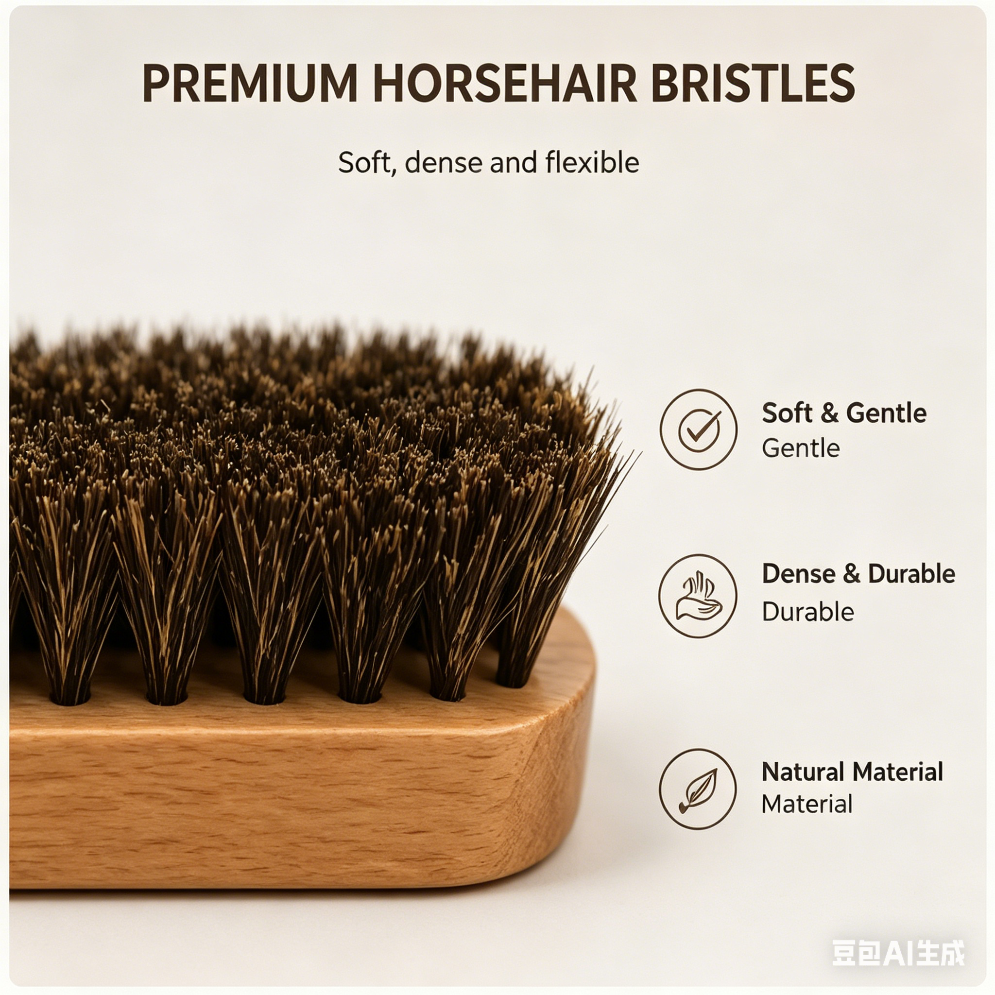 Horsehair Shine Shoes Brush Ki - Brushing Boot Horse review and price