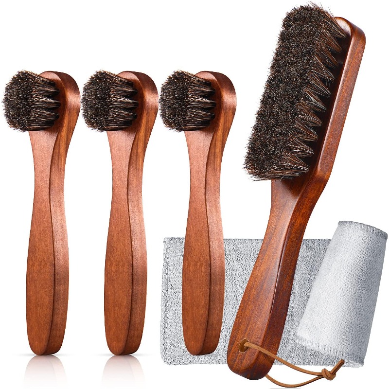 5Piece Horsehair Shoe Brush Sh - Brushing Boot Horse review and price