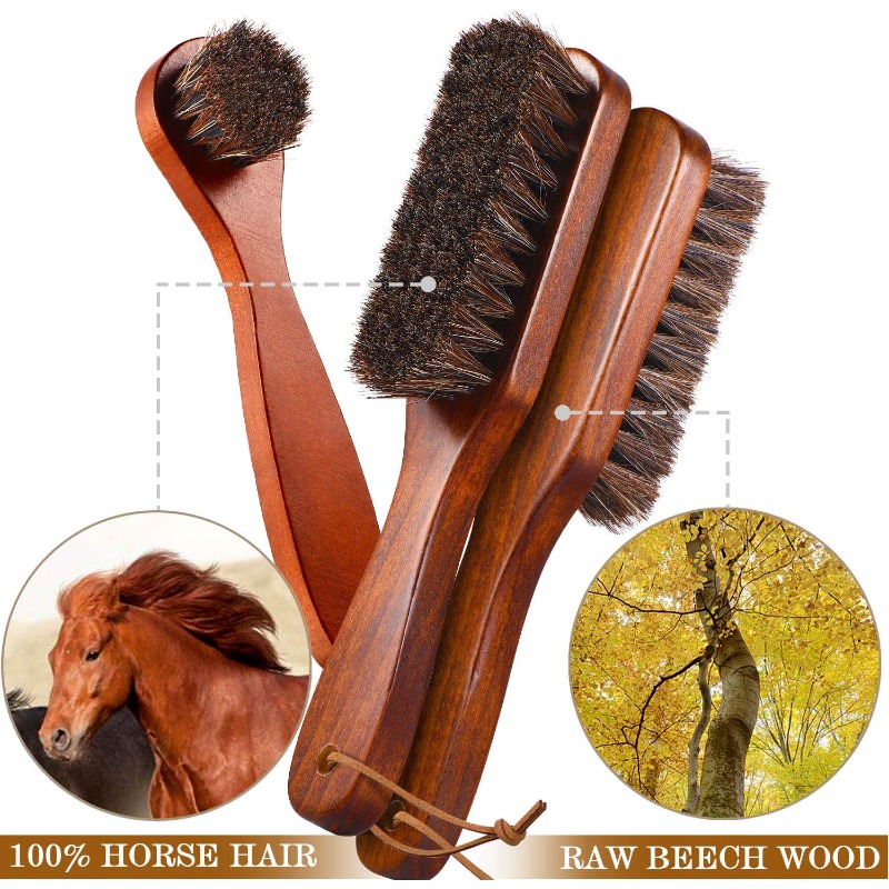 5Piece Horsehair Shoe Brush Sh - Brushing Boot Horse review and price