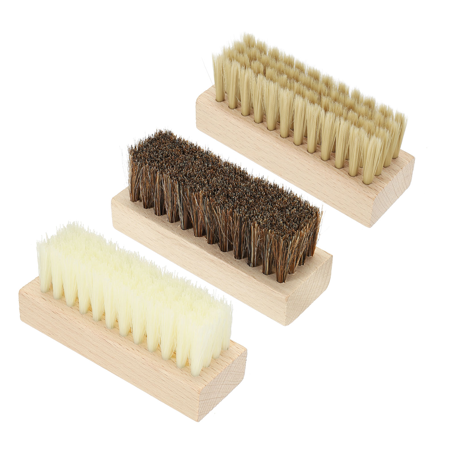 Shoe Cleaner Brush 3Pack Squar - Brushing Boot Horse review and price