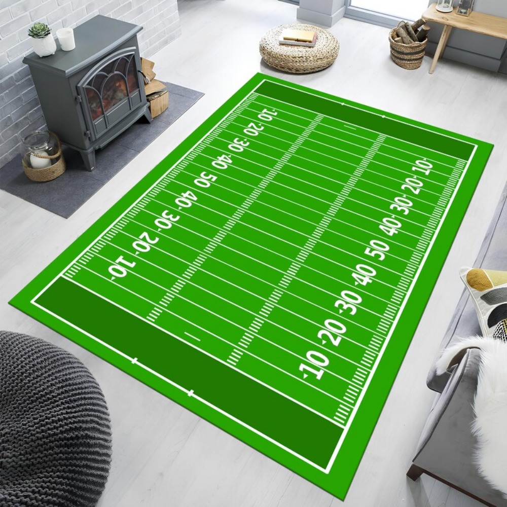 Soccer Court Rug Football Rug  - Outdoor Sport Live review and price