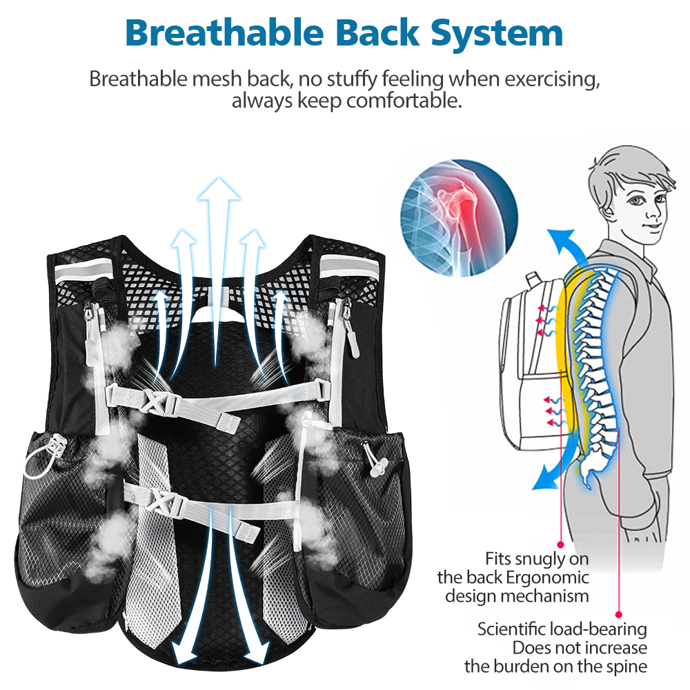 Outdoor Trail Running Backpack - Trail Running Vest review and price
