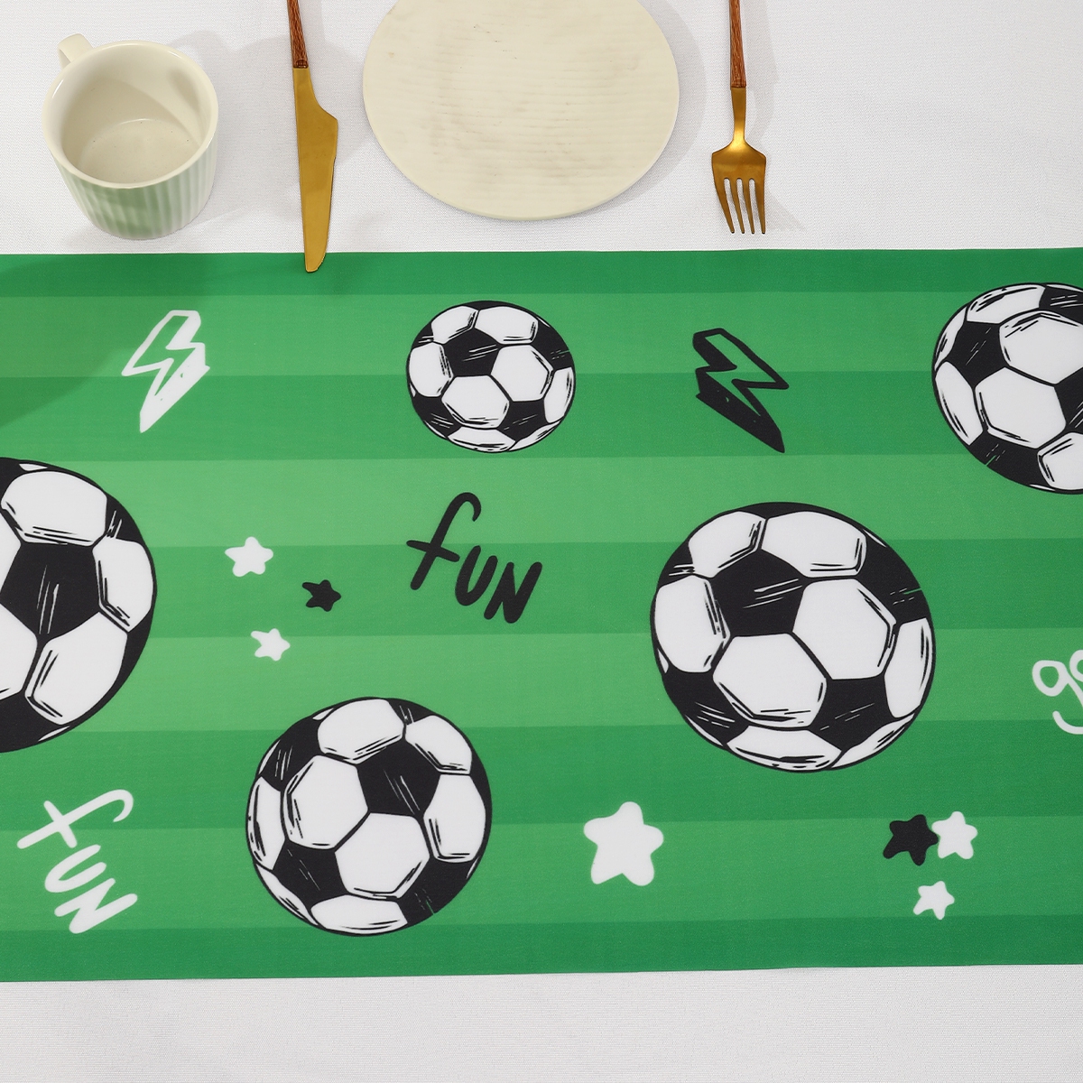 Soccer Table Runner Decors Pol - Outdoor Sport News review and price