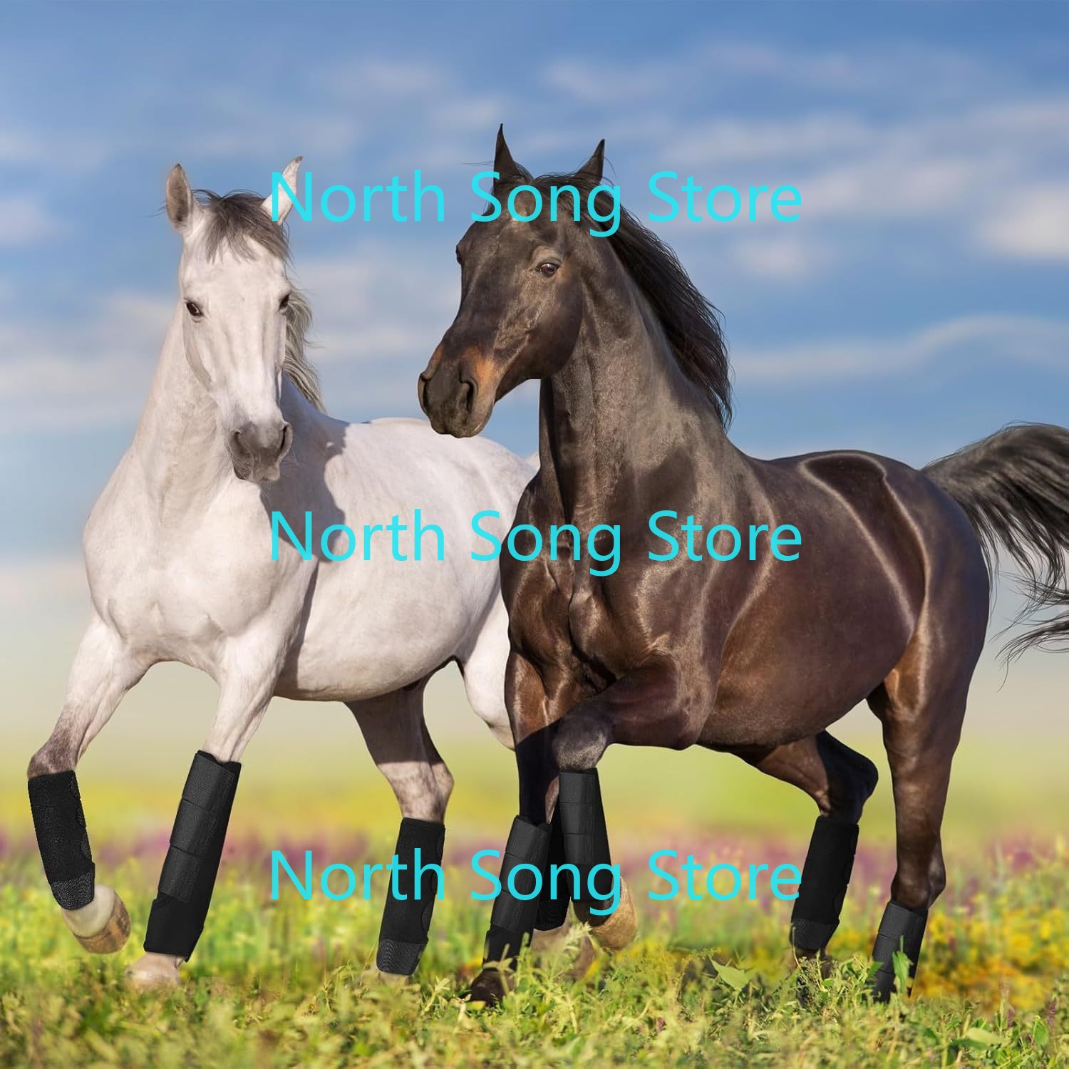 Horse Boots for Horses Set of  - Brushing Boot Horse review and price