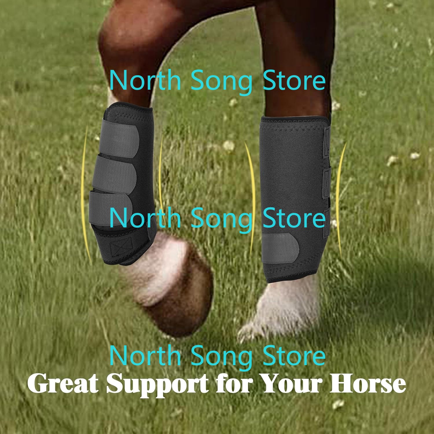 Horse Boots for Horses Set of  - Brushing Boot Horse review and price