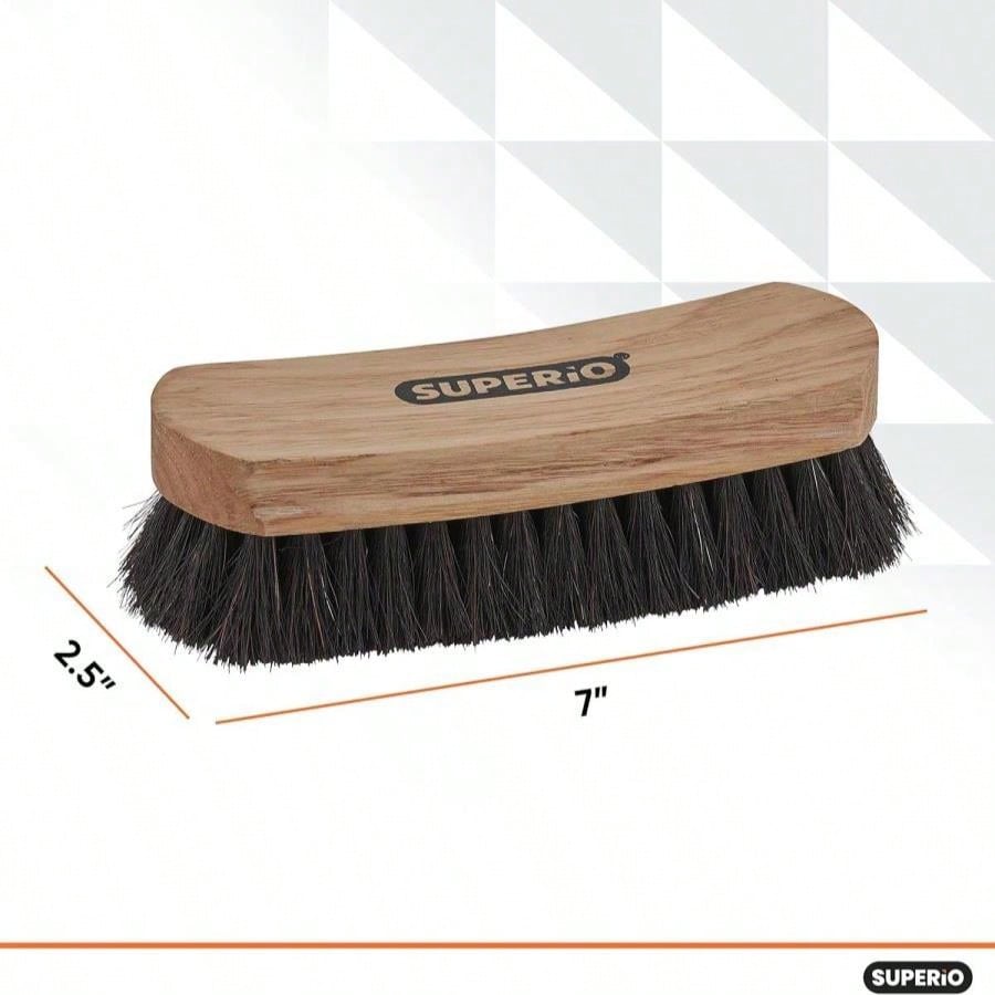 Horsehair Shoe Brush, Premium  - Brushing Boot Horse review and price