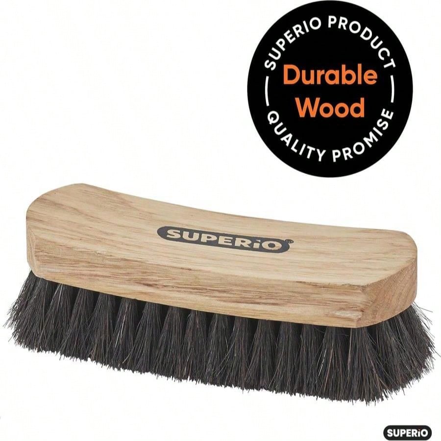 Horsehair Shoe Brush, Premium  - Brushing Boot Horse review and price