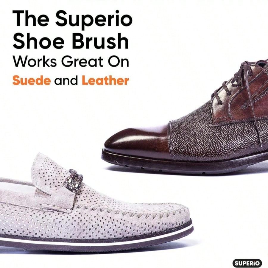 Horsehair Shoe Brush, Premium  - Brushing Boot Horse review and price