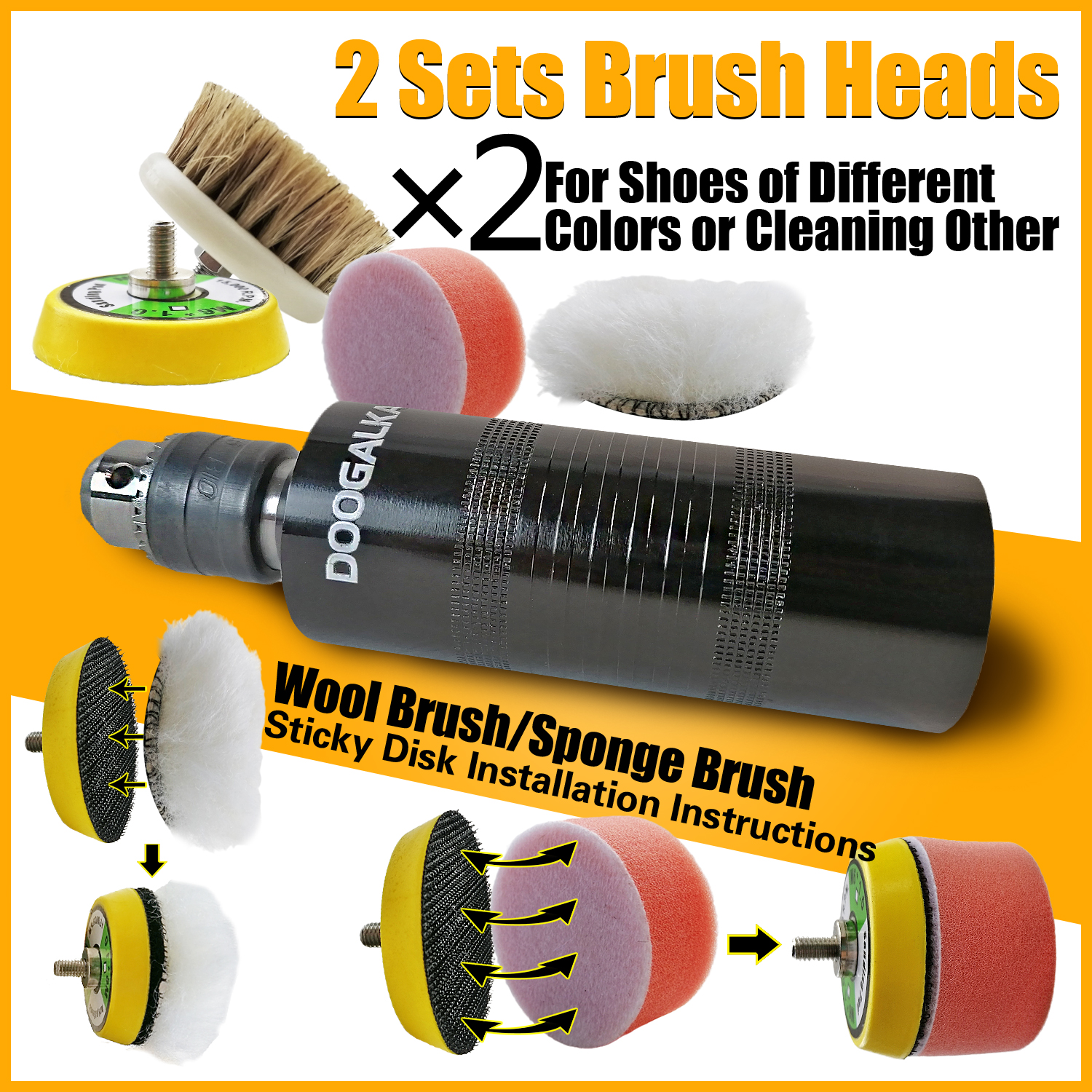 Shoe Brushes Professional Adju - Brushing Boot Horse review and price